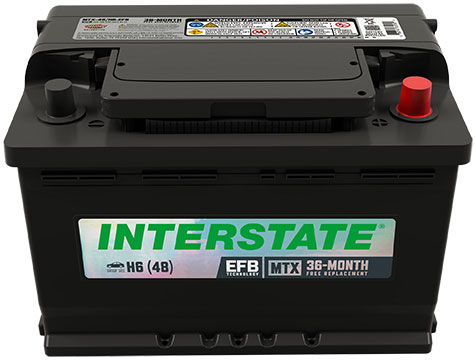 adecuado retirarse Cordelia Batería MTX-48/H6-EFB | Interstate Batteries
