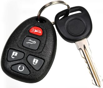 llaves del automóvil 