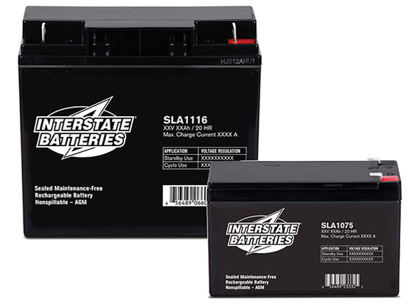 Dos baterías SLA
