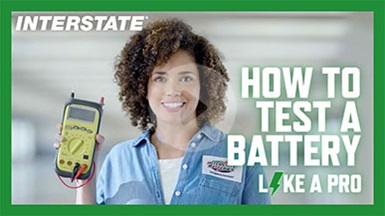 How to test a battery