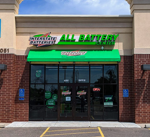 Fachada comercial de All Battery Center